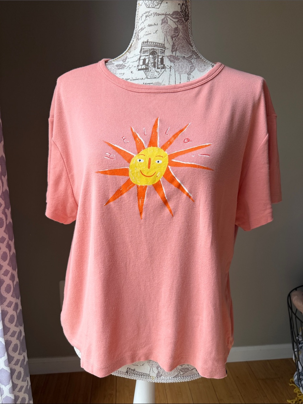Lucy & Yak Happy Sunshine T-Shirt 100% Organic Cotton